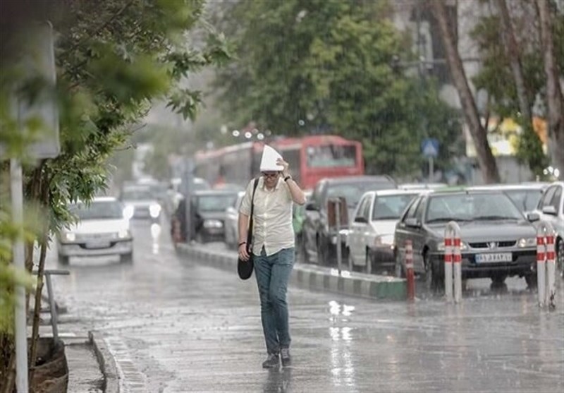 بارش باران در نقاط مختلف کشور/افزایش دما در نوار شمالی